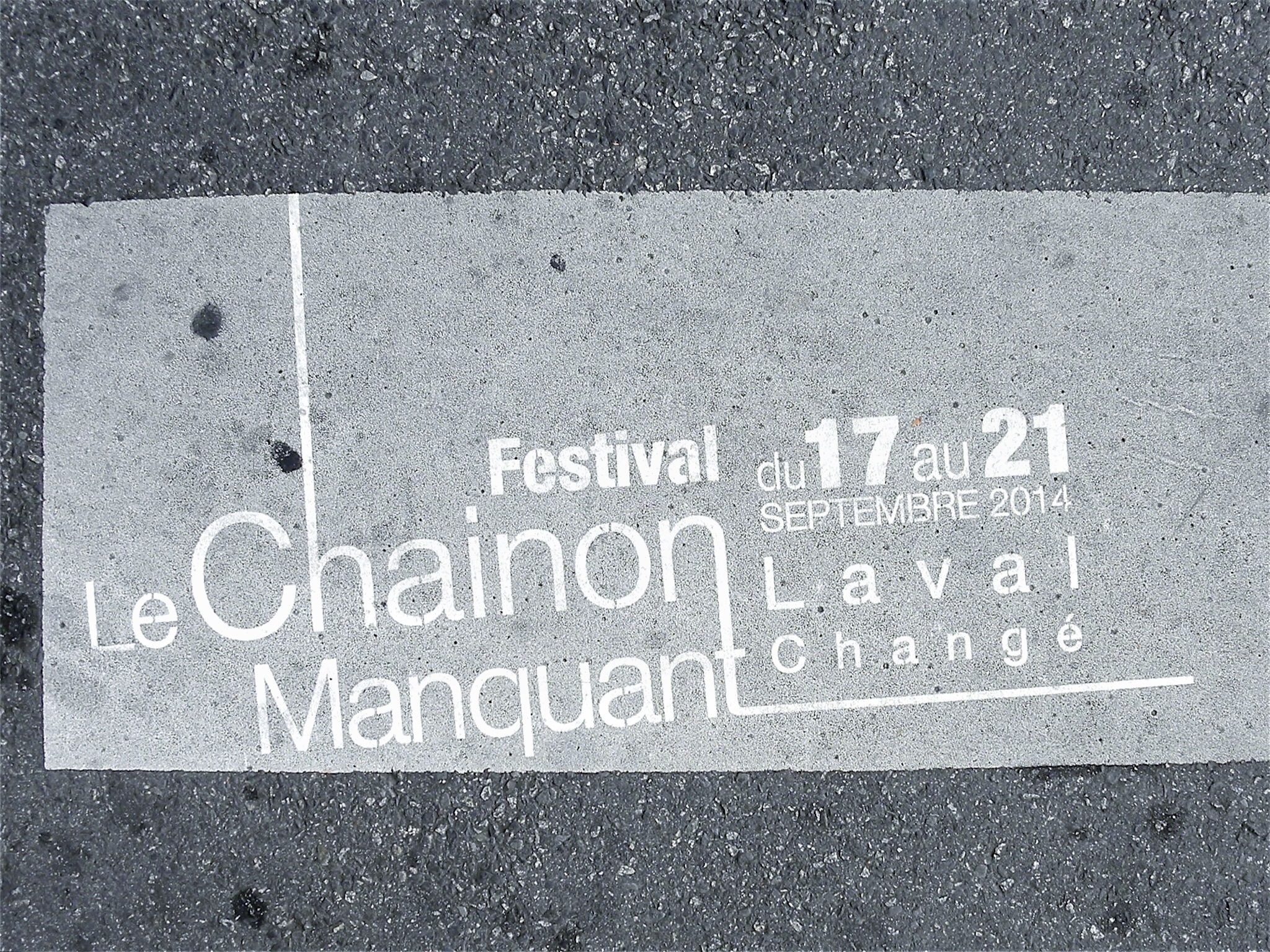 LE CHAINON/FNTAV – LE CHAINON MANQUANT 2014