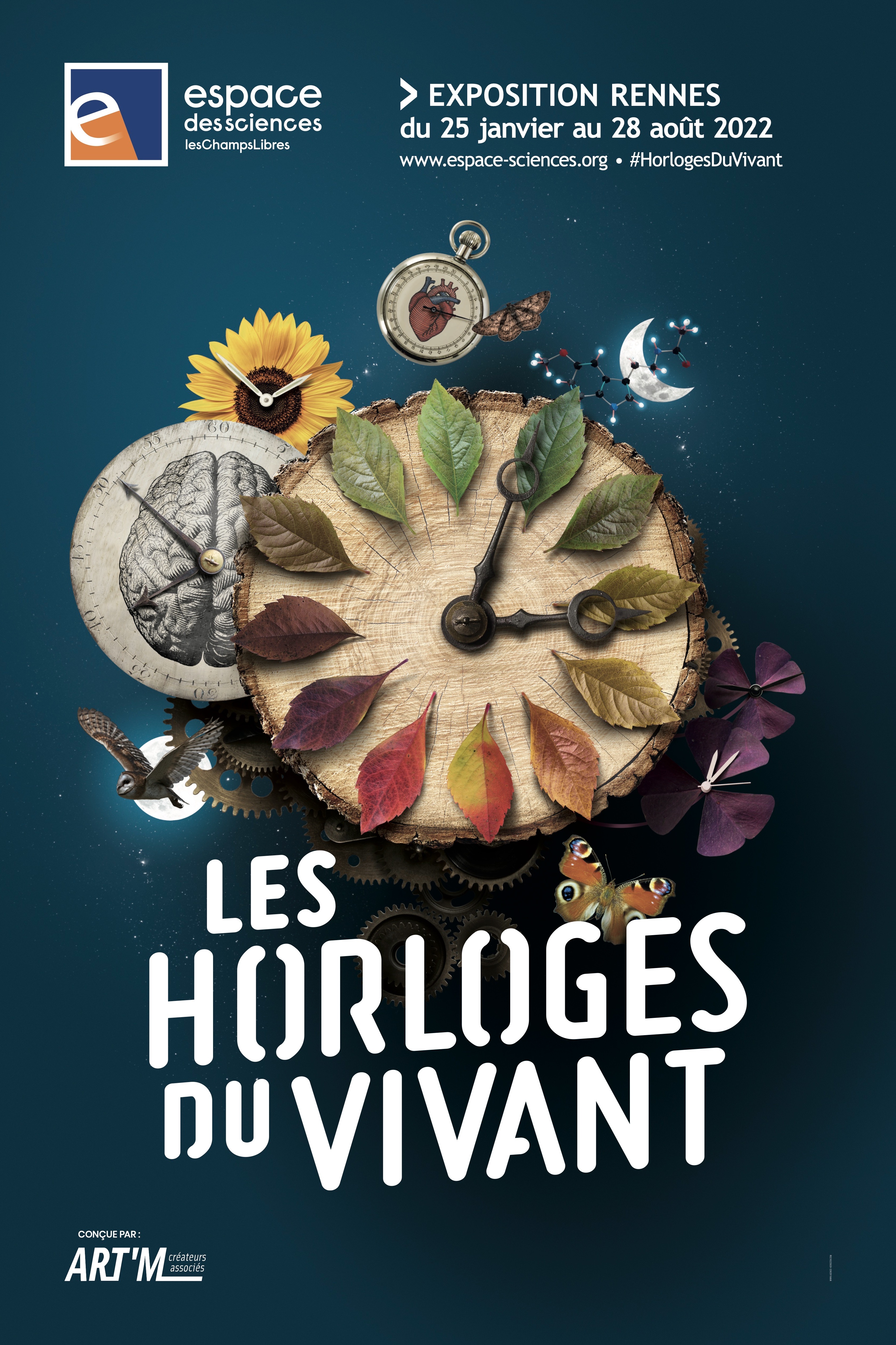 ESPACE DES SCIENCES – LES HORLOGES DU VIVANT