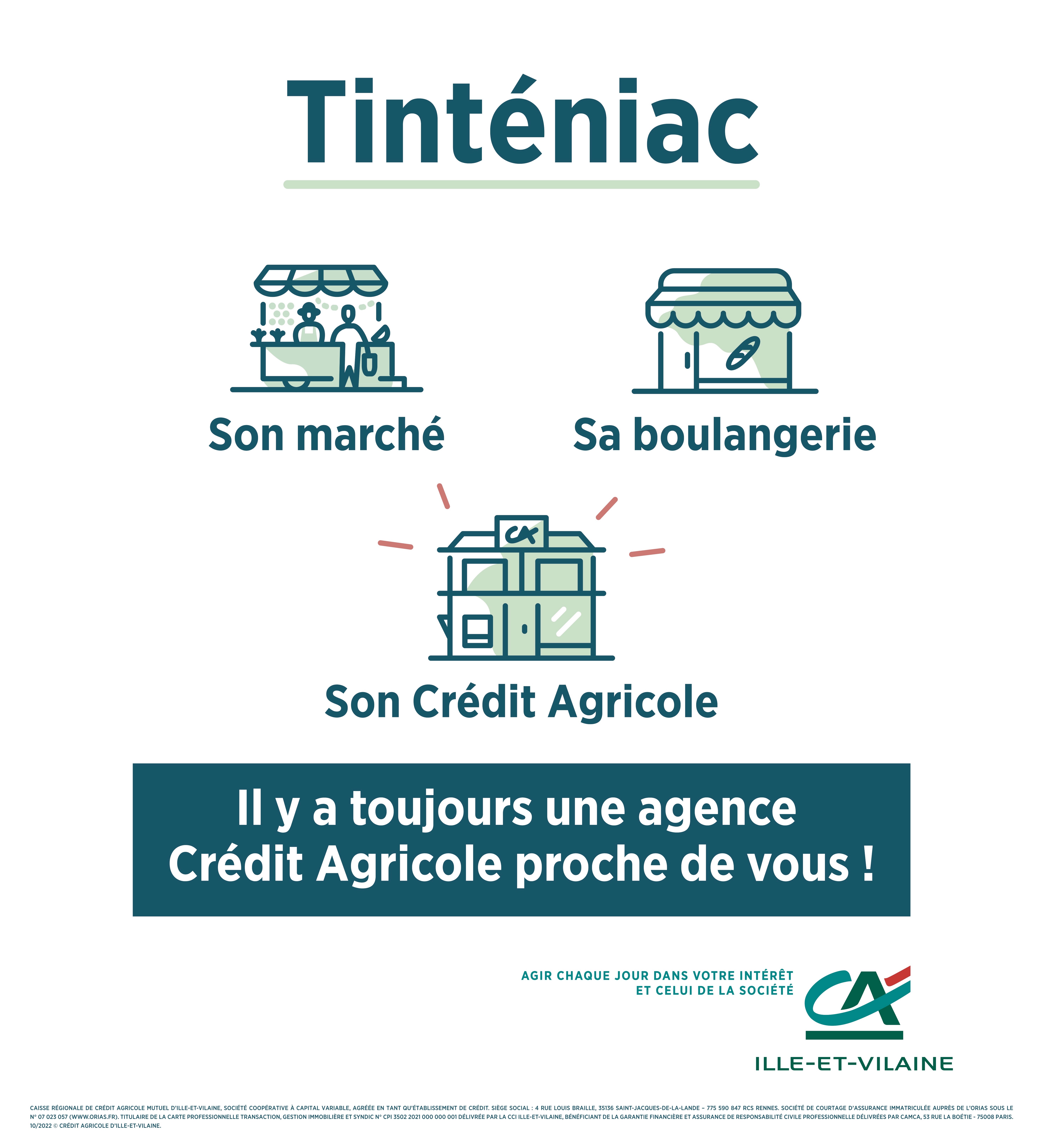 CRÉDIT AGRICOLE ILLE-ET-VILAINE – TINTÉNIAC